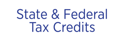 State & Federal Tax Credit logo